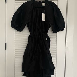 Aje Psychedelia Cut-out Mini Dress